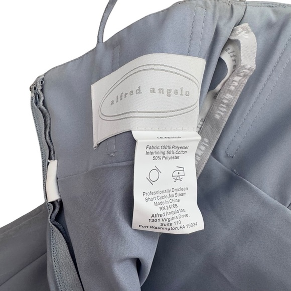 Girls Youth Alfred Angelo Fuchsia Formal Dress Size Small  A-Line Bridesmaid - Picture 7 of 10